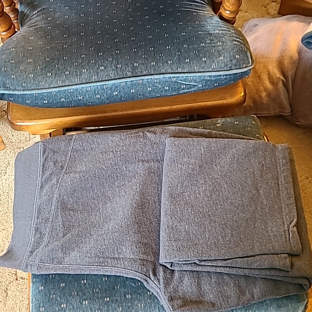Fleece lined yoga pants